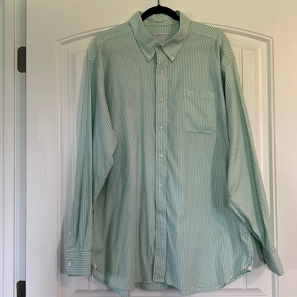 Southern Tide button down Classic fit Shirt Size XXL